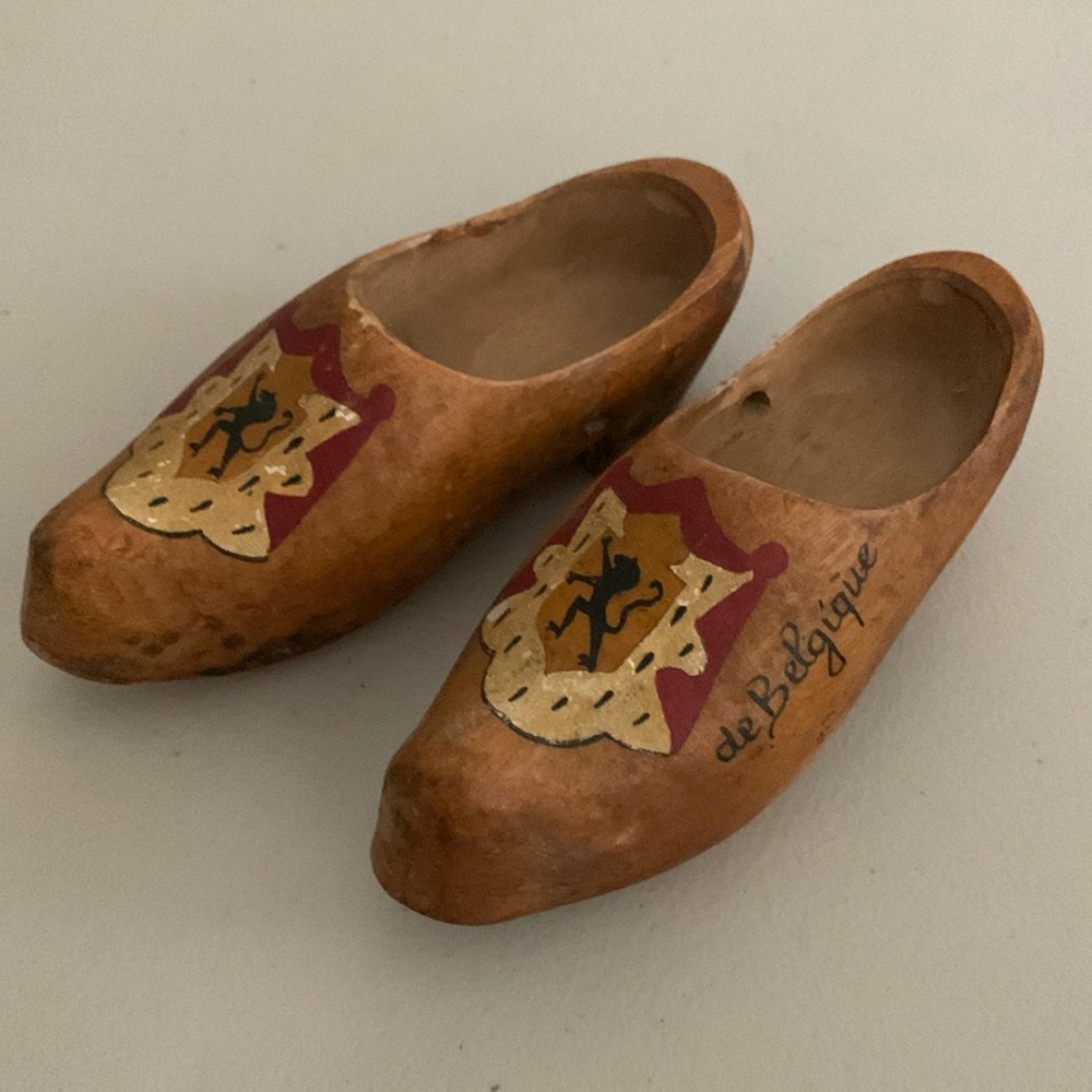 Wood Clogs from Belgium